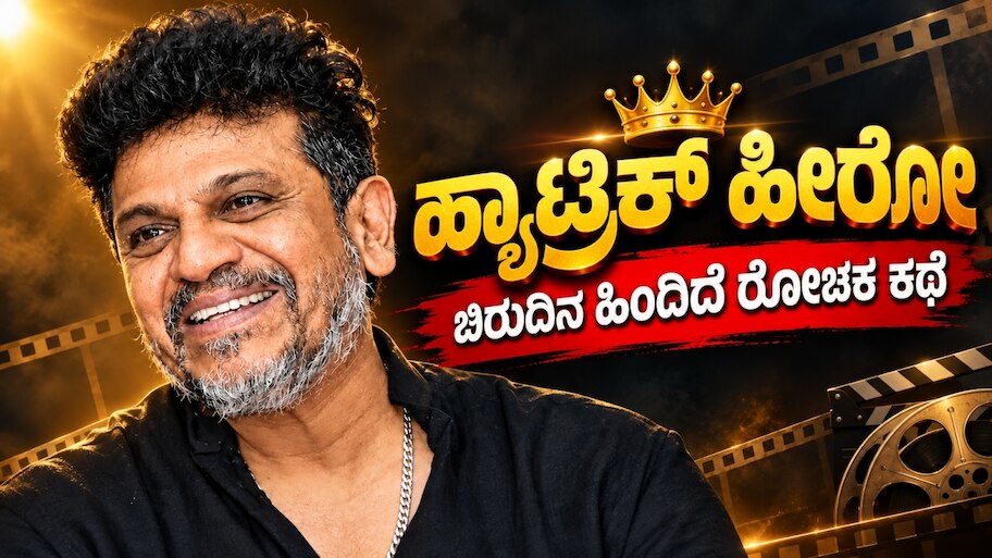 ಶಿವಣ್ಣಗೆ 'ಹ್ಯಾಟ್ರಿಕ್ ಹೀರೋ' ಬಿರುದು ಬಂದಿದ್ದು ಹೇಗೆ ಗೊತ್ತೆ..? ಫ್ಯಾನ್ಸ್‌ಗೂ ಈ ವಿಚಾರ ಗೊತ್ತಿಲ್ಲ