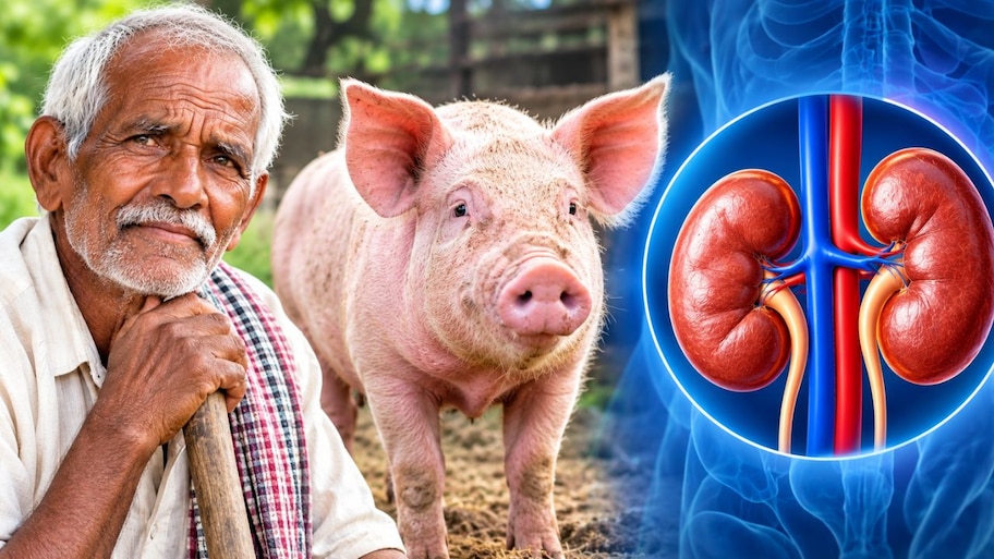 ಕಿಡ್ನಿ ವೈಫಲ್ಯದಿಂದ ಸಾವು-ಬದುಕಿನ ನಡುವೆ ಹೋರಾಟ.. ಹಂದಿಯಿಂದಲೇ ವ್ಯಕ್ತಿಗೆ ಹೊಸ ಜೀವನ 