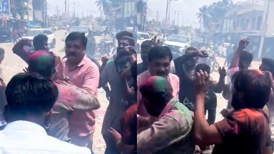 ಮಂಡ್ಯದಲ್ಲಿ ಅಭಿಮಾನಿಗಳ ಜೊತೆ ತಮಟೆ ಸದ್ದಿಗೆ ಕುಣಿದ ಶಾಸಕ ಎಚ್.ಟಿ. ಮಂಜು 