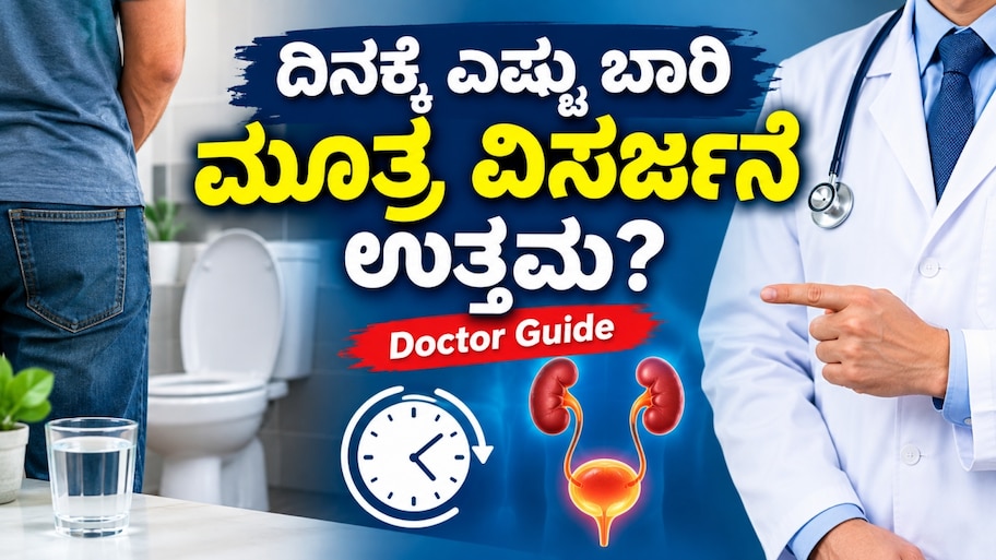 ದಿನಕ್ಕೆ ಎಷ್ಟು ಬಾರಿ ಮೂತ್ರ ವಿಸರ್ಜನೆ ಮಾಡಿದ್ರೆ ಉತ್ತಮ..? ವೈದ್ಯರ ಹೇಳಿಕೆ ಕೇಳಿದ್ರೆ ಶಾಕ್‌ ಆಗ್ತೀರಾ