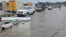 Bangalore heavy rain | ಬೆಂಗಳೂರಲ್ಲಿ ಮಳೆಗೆ ಅವಾಂತರ – ರಸ್ತೆಗಳೆಲ್ಲಾ ಜಲಾವೃತ, ಟ್ರಾಫಿಕ್ ಜಾಮ್