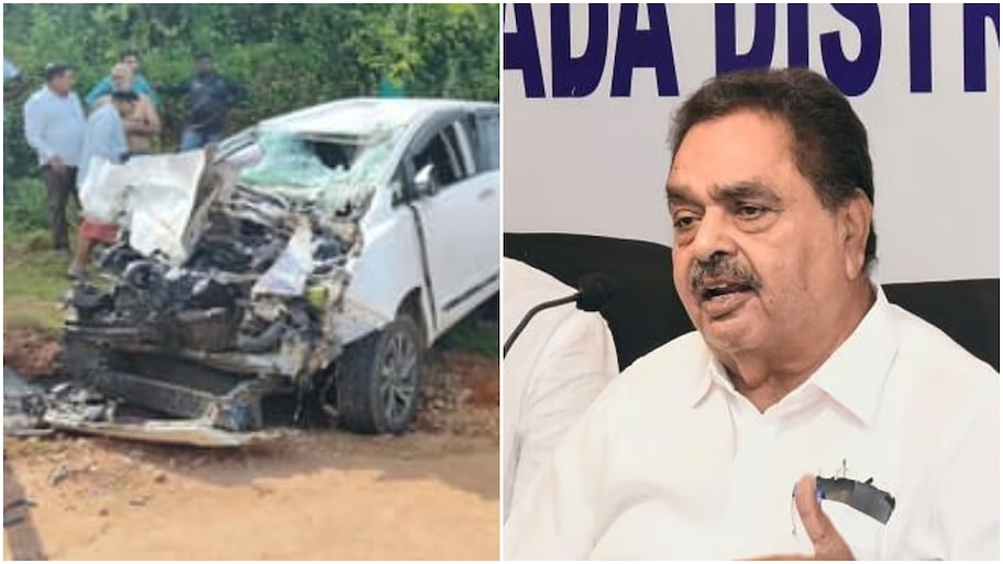 ಮಾಜಿ ಸಚಿವ ಬಿ. ರಮಾನಾಥ ರೈ ಕಾರು ಅಪಘಾತ : ಅದೃಷ್ಟವಶಾತ್ ಪ್ರಾಣಾಪಾಯದಿಂದ ಪಾರು