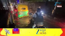 ನದಿಯಂತೆ ಹರಿಯುತ್ತಿರುವ ರಸ್ತೆಯಲ್ಲಿ ವಾಹನ ಸಂಚಾರ ಪರದಾಟ
