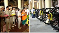 ಮೈಸೂರು ದಸರಾ ವೈಭವ ಶುರು : ಅರಮನೆಯಲ್ಲಿ ಇಂದು ಸಾಂಪ್ರದಾಯಿಕ ಫಿರಂಗಿ ಪೂಜೆ