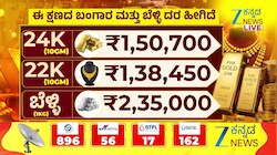 ಈ ಕ್ಷಣದ ಬಂಗಾರ ಮತ್ತು ಬೆಳ್ಳಿ ದರ ಹೀಗಿದೆ