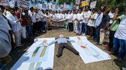 ಉಡುಪಿ: ಚುನಾವಣಾ ಆಯೋಗದ ವಿರುದ್ಧ ಜಿಲ್ಲಾ ಕಾಂಗ್ರೆಸ್ ಪ್ರತಿಭಟನೆ