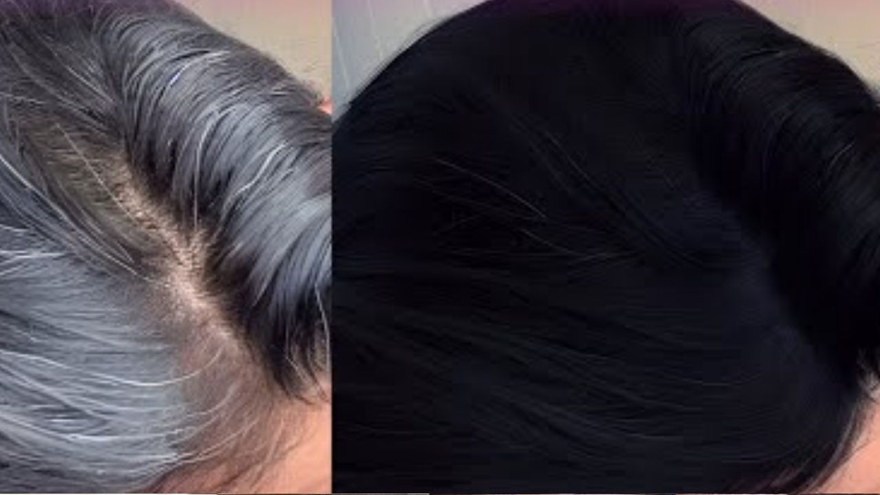 Best way to darkent White Hair