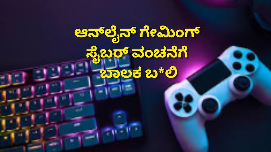 ದಾವಣಗೆರೆ: ಆನ್‌ಲೈನ್‌ ಗೇಮಿಂಗ್ ಸೈಬರ್‌ ವಂಚನೆಗೆ‌ 13 ವರ್ಷದ ಬಾಲಕ ಬ*ಲಿ