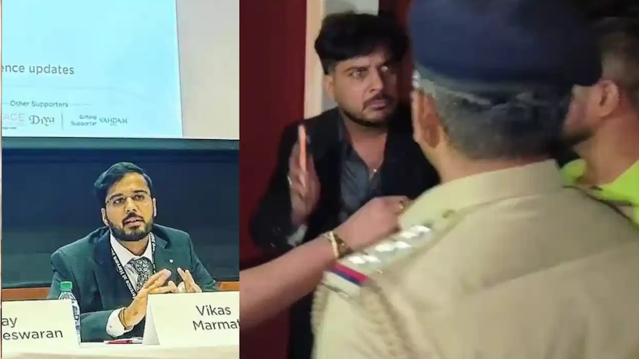 ಎಣ್ಣೆ ಮತ್ತಿನಲ್ಲಿ ಪೊಲೀಸರ ಮೇಲೆ ಹಲ್ಲೆ ನಡೆಸಿದ ಆಂಧ್ರದ ಆಫೀಸರ್