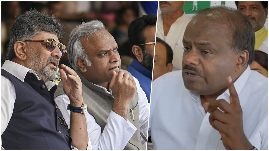 ನಾನು ಗಂಡಸ್ತನದಿಂದ ಮಾತಾಡ್ತಿದ್ದೇನೆ, ನಿಮ್ಮ ತರಹ ಹೇಡಿ ಕೆಲಸ ಮಾಡ್ತೀಲ್ಲ : ಸಿಎಂ, ಗೃಹ ಸಚಿವರ ವಿರುದ್ಧ ಹೆಚ್‌ಡಿಕೆ ಕಿಡಿ