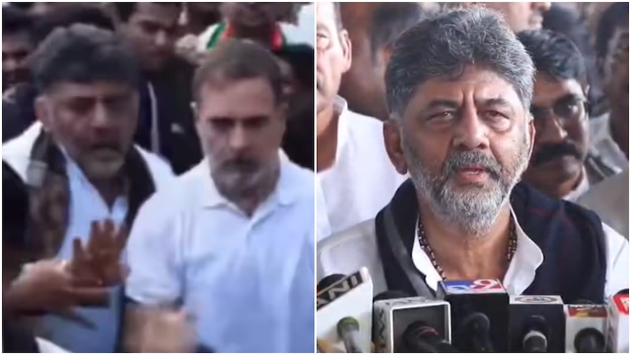ಪ್ರತಿಭಟನೆ ವೇಳೆ ಶರ್ಟ್‌ ಹಿಡಿದು ಎಳೆದ್ರಾ ರಾಹುಲ್‌ ಗಾಂಧಿ.. ಅಂದು ನಡೆದದ್ದೇನು..? : ಘಟನೆ ಬಿಚ್ಚಿಟ್ಟ ಸಿಎಂ ಡಿಕೆಶಿ