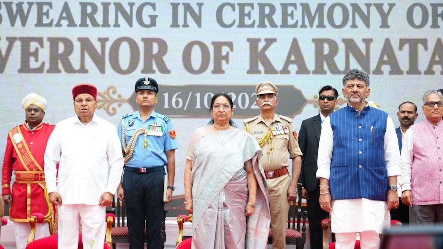 ​ಕರ್ನಾಟಕದ ನೂತನ ರಾಜ್ಯಪಾಲರಾಗಿ ಸುಧಾ ಯಾದವ್ ಪ್ರಮಾಣ ವಚನ ಸ್ವೀಕಾರ