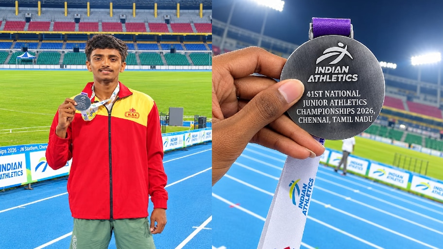 ಚೆನ್ನೈ ಜೂನಿಯರ್ ಅಥ್ಲೆಟಿಕ್ಸ್: U-20 ರಿಲೇ ಓಟದಲ್ಲಿ ಸ್ವರ್ಣ, 200 ಮೀಟರ್‌ನಲ್ಲಿ ಬೆಳ್ಳಿ ಗೆದ್ದ ಕನ್ನಡಿಗ ಆಯುಷ್